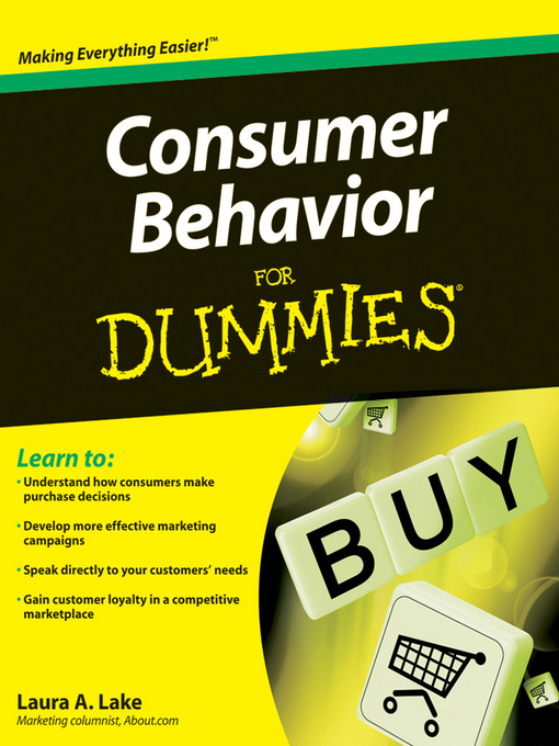 Title details for Consumer Behavior For Dummies® by Laura Lake - Available